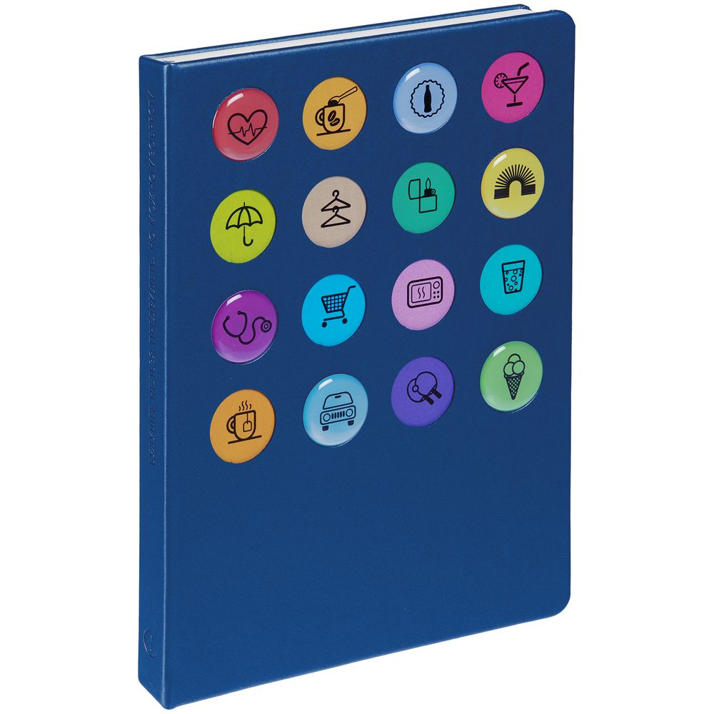 Ежедневник «История изобретений», недатированный, синий — изображение 2