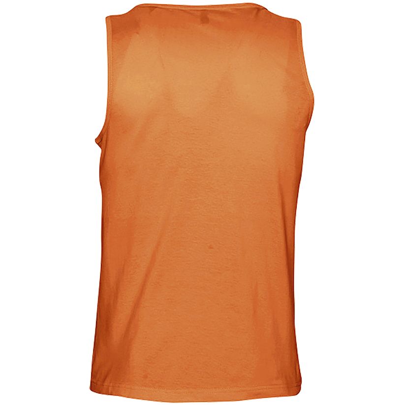 Майка мужская Justin 150, оранжевая — изображение 3