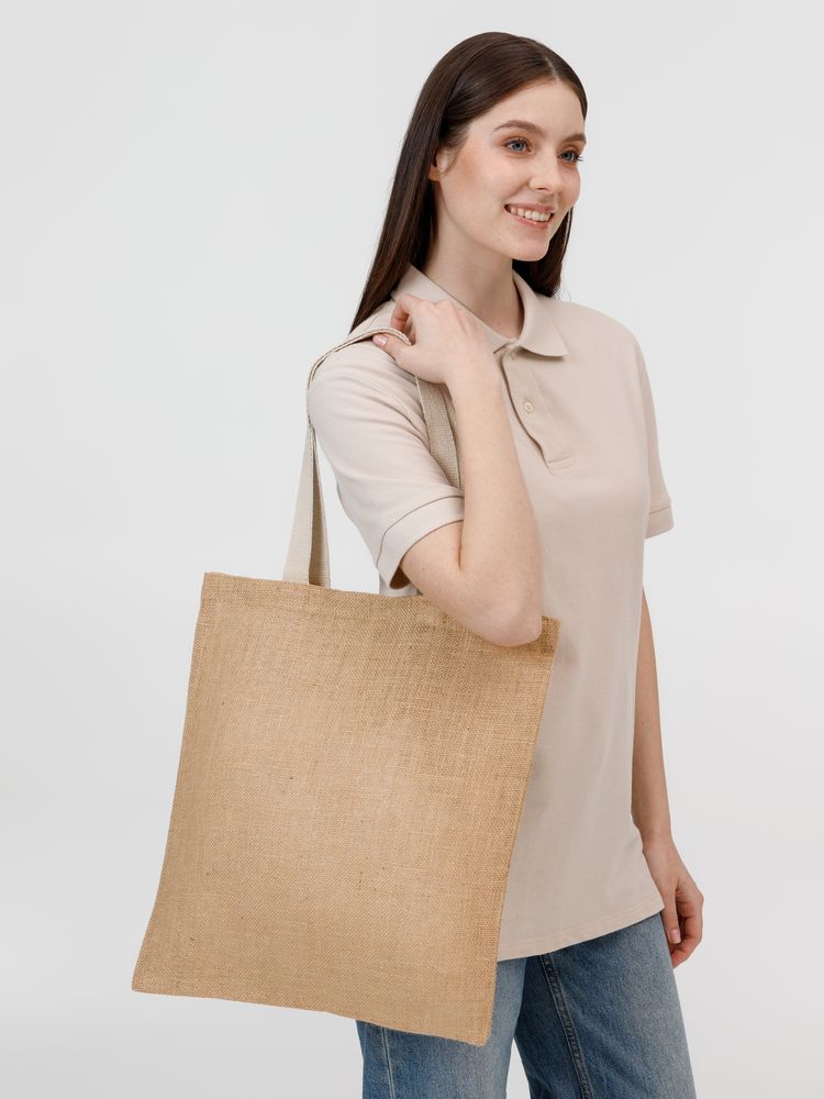 Холщовая сумка на плечо Juhu, неокрашенная — изображение 8