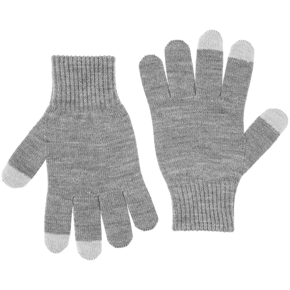 Перчатки сенсорные Real Talk, серые — изображение 3