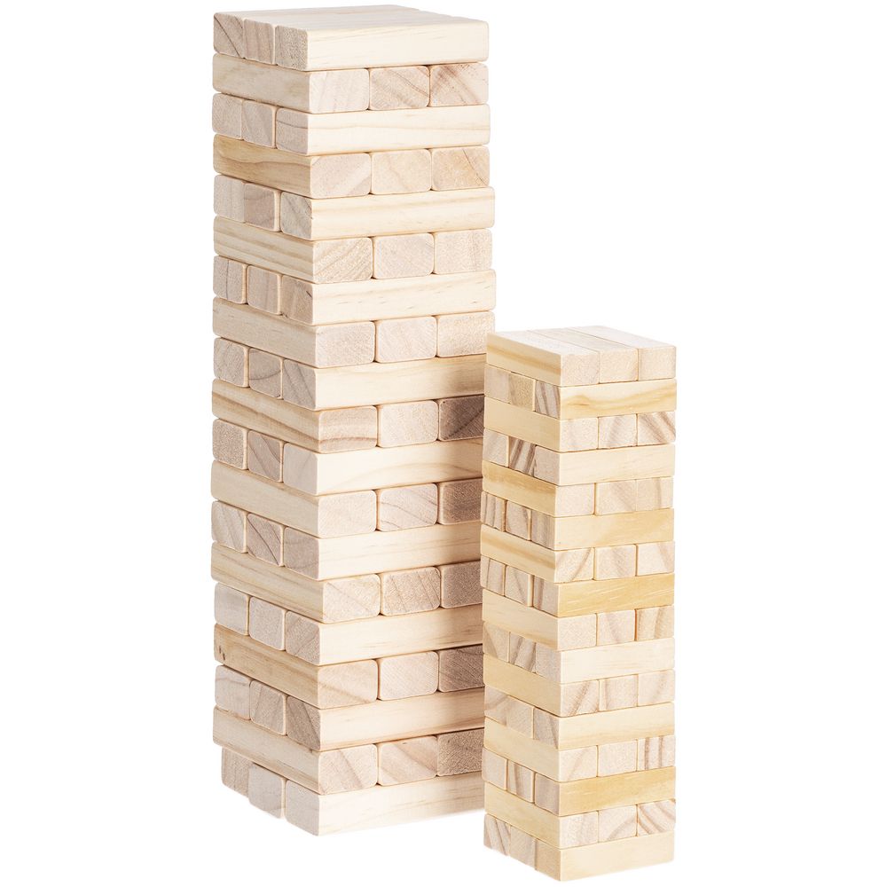 Игра «Деревянная башня мини», неокрашенная — изображение 4