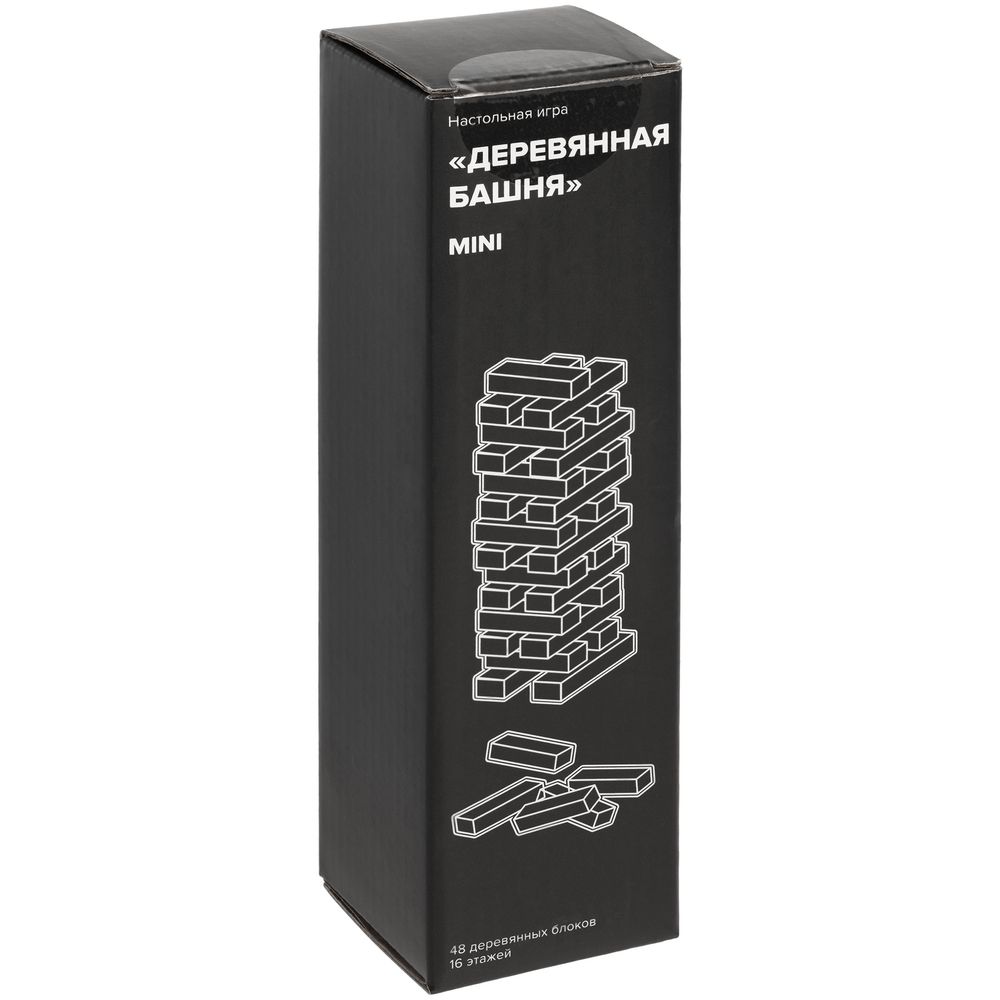 Игра «Деревянная башня мини», синяя — изображение 4