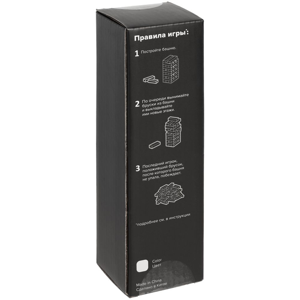 Игра «Деревянная башня мини», красная — изображение 5