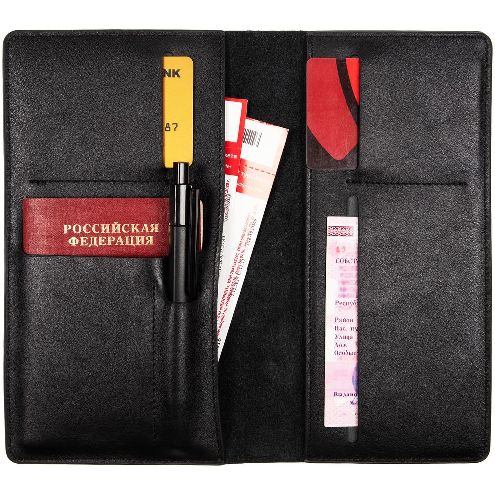 Дорожный органайзер Remini, черный — изображение 6