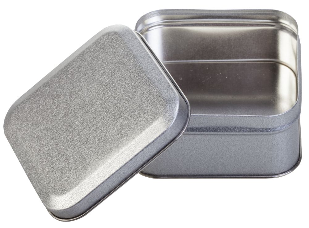 Коробка Pragmax S, квадратная, серебристая — изображение 3