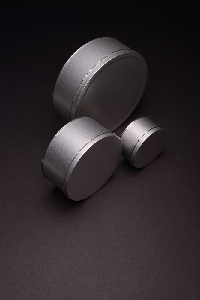 Коробка Pragmax S, круглая, серебристая — изображение 7