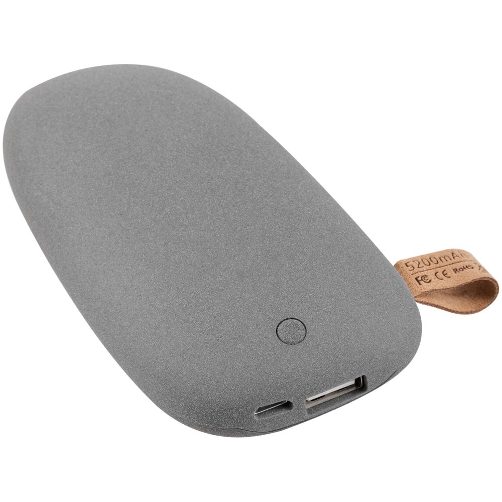Внешний аккумулятор Pebble 5200 мАч, серый — изображение 2