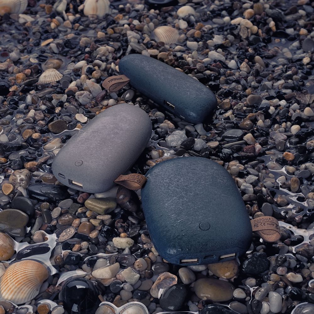 Внешний аккумулятор Pebble 7800 мАч, серо-синий — изображение 5