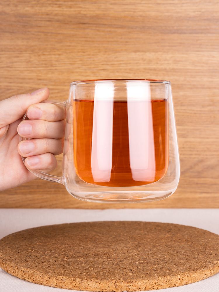 Чашка с двойными стенками Glass First — изображение 5