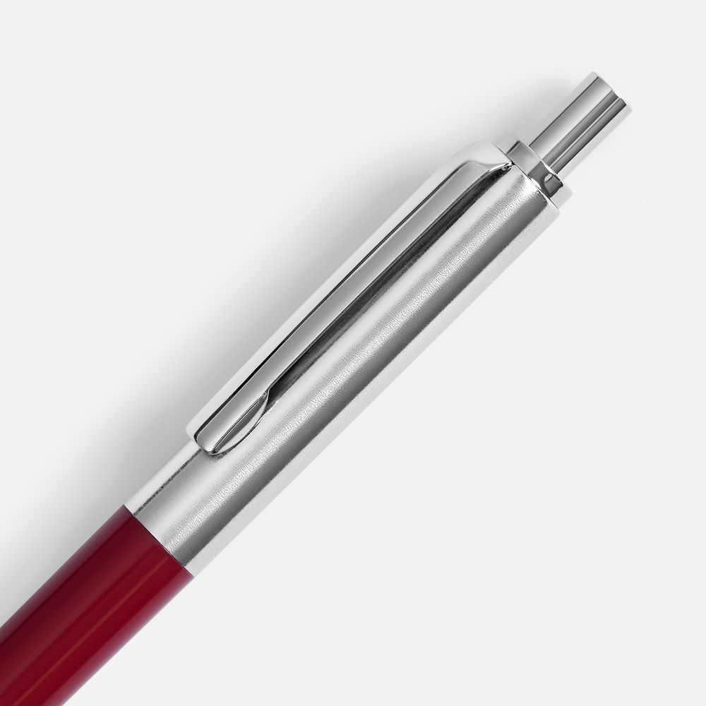 Ручка шариковая Popular, бордовая — изображение 4