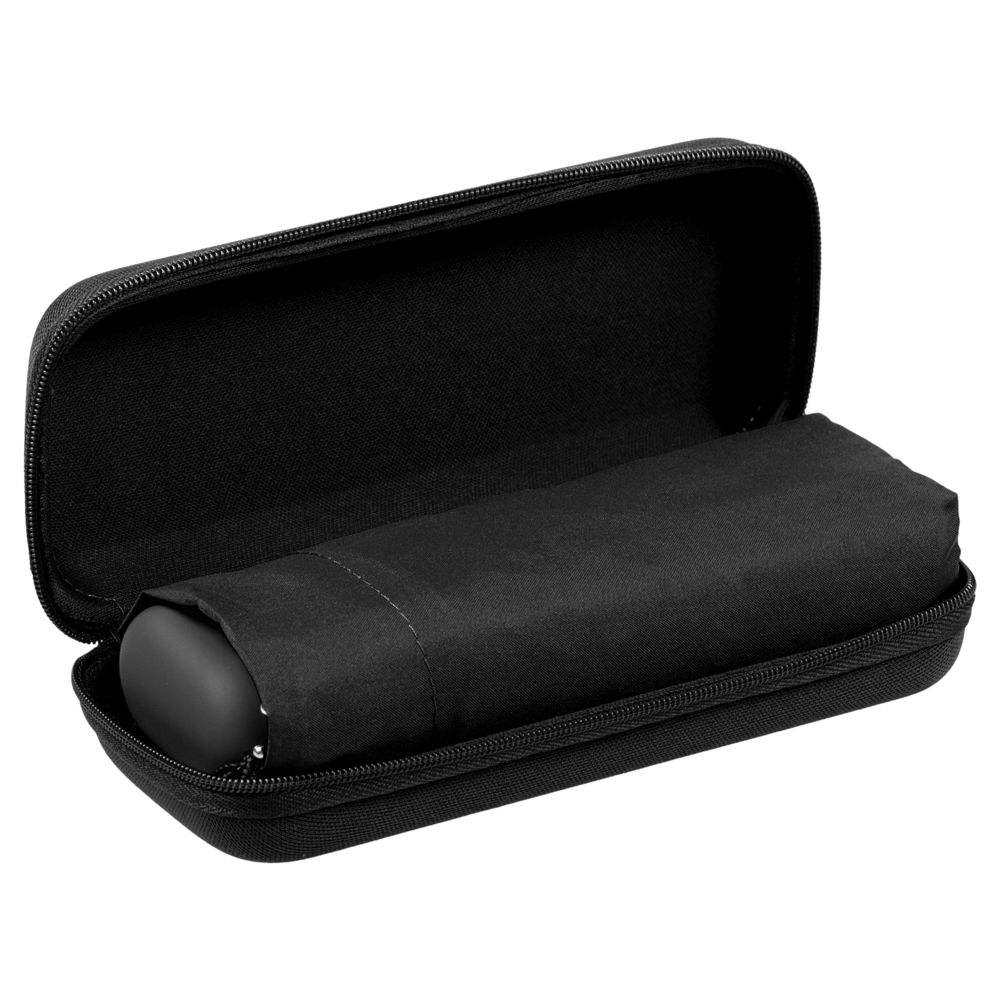 Зонт складной Five, черный — изображение 2