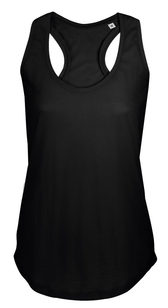 Майка женская Moka 110, черная — изображение 2