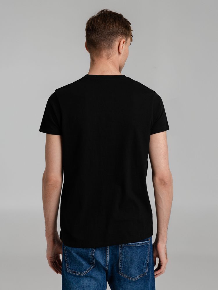 Футболка мужская Regent Fit 150, черная — изображение 8