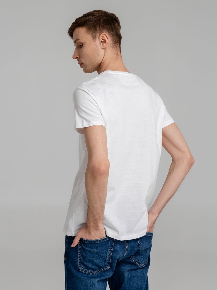 Футболка мужская Regent Fit 150, белая — изображение 5
