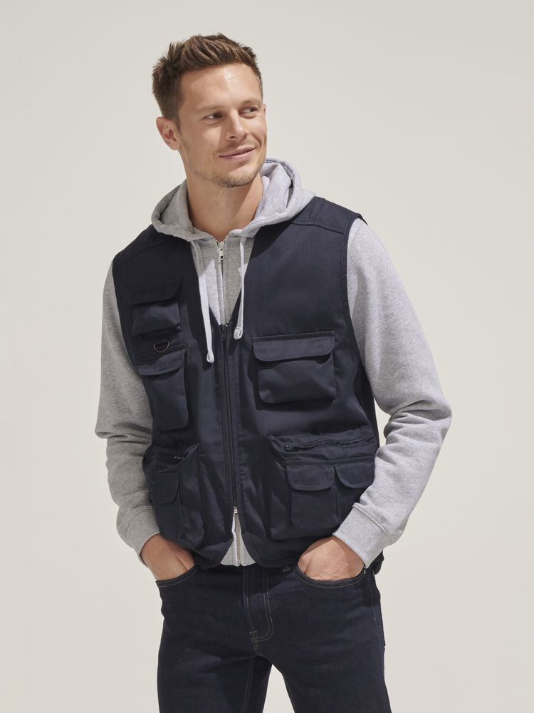 Жилет фотографа Wild 200 темно-синий — изображение 4