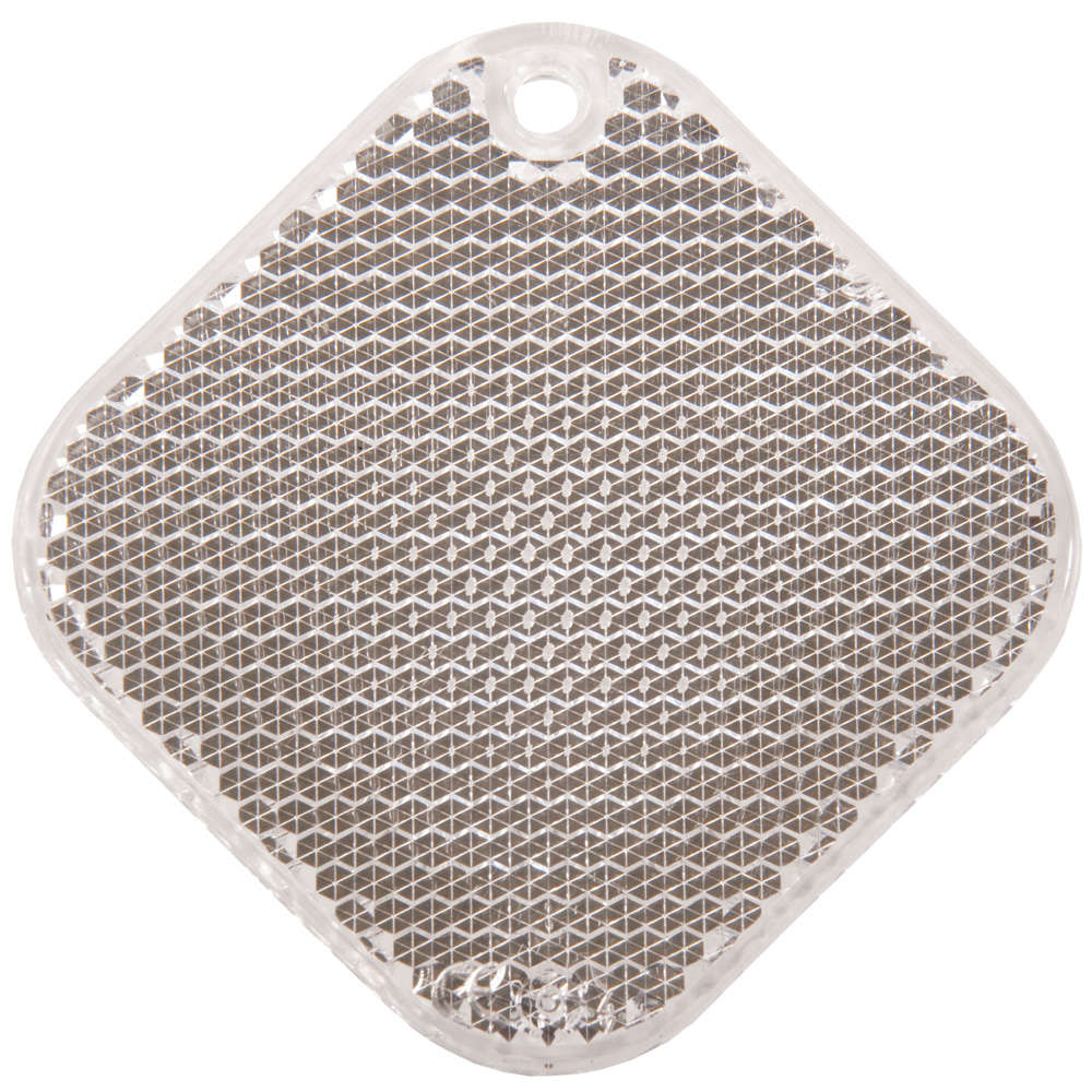 Светоотражатель «Квадрат», белый — изображение 2