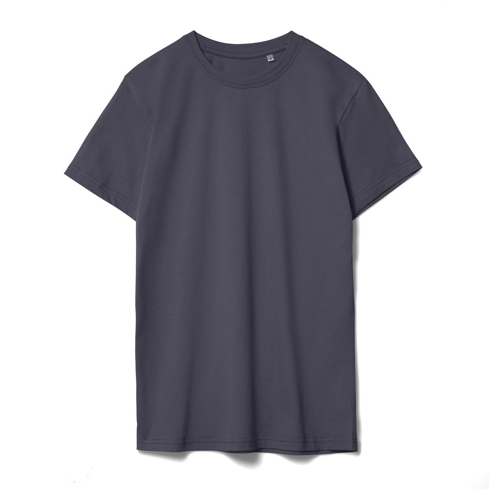 Футболка унисекс T-Bolka 160, темно-серая (графит) — изображение 2