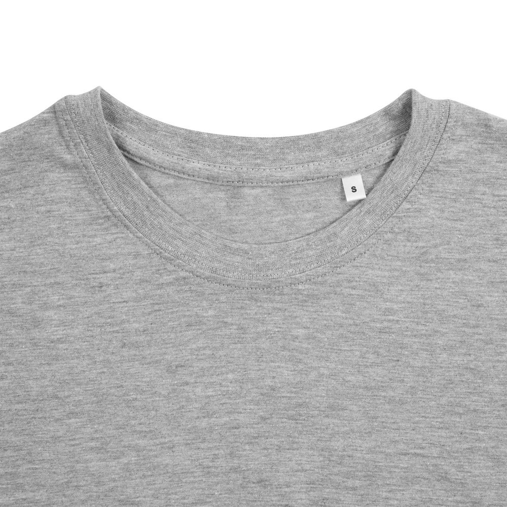 Футболка унисекс T-Bolka 160, серый меланж — изображение 4