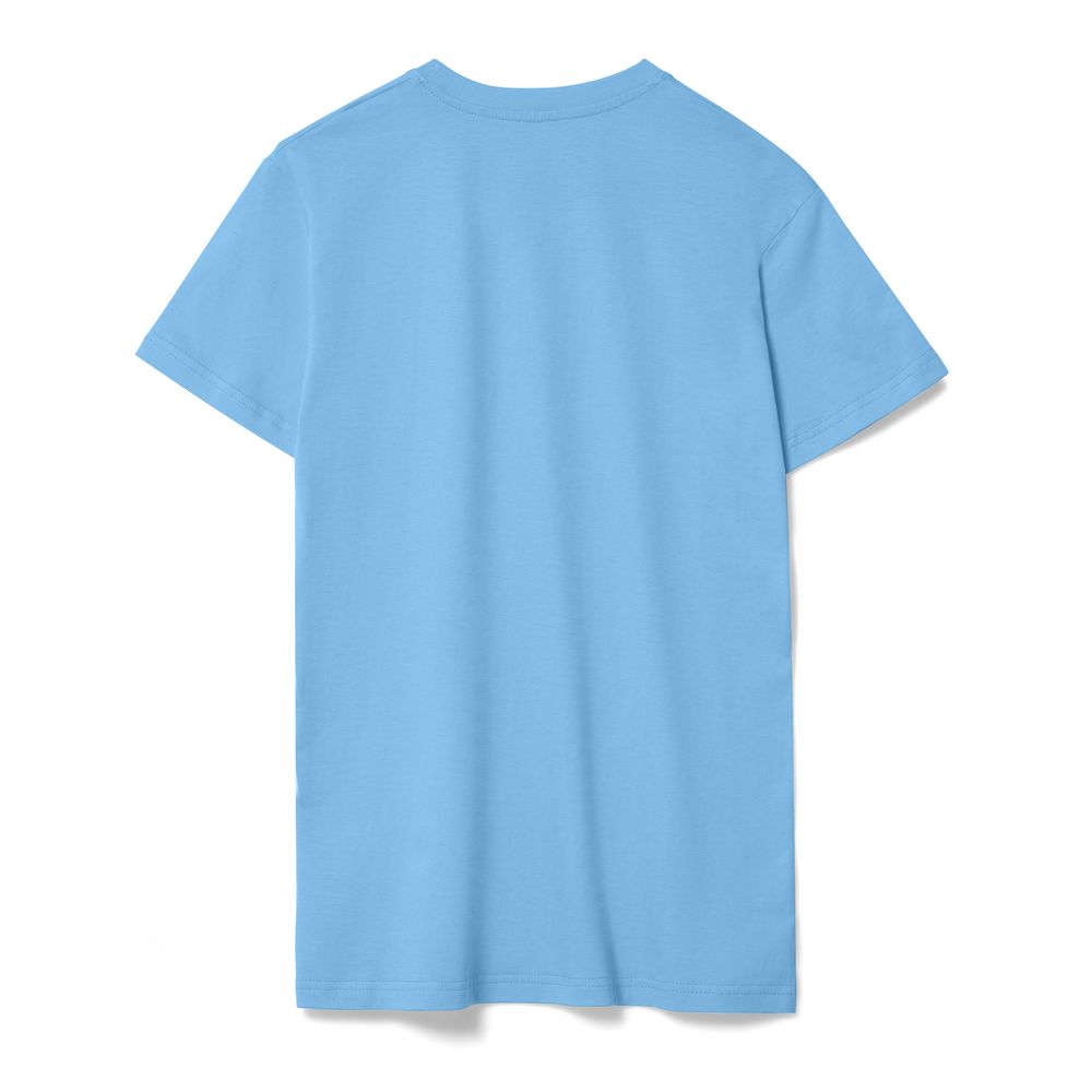 Футболка унисекс T-Bolka 160, голубая — изображение 3
