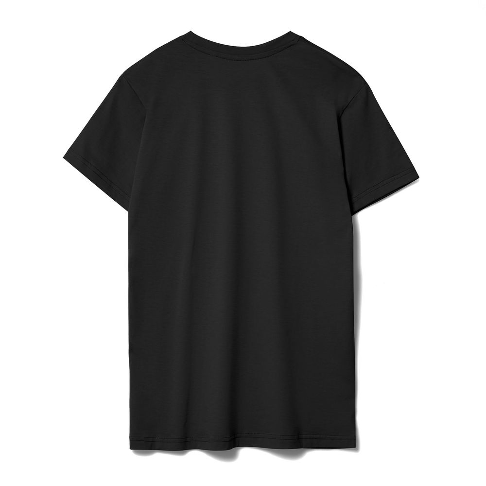 Футболка унисекс T-Bolka 160, черная — изображение 3