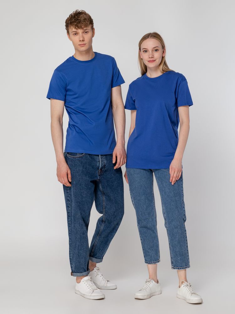 Футболка унисекс T-Bolka 160, ярко-синяя — изображение 12