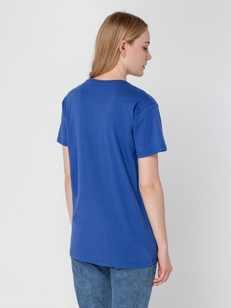 Футболка унисекс T-Bolka 160, ярко-синяя — изображение 11