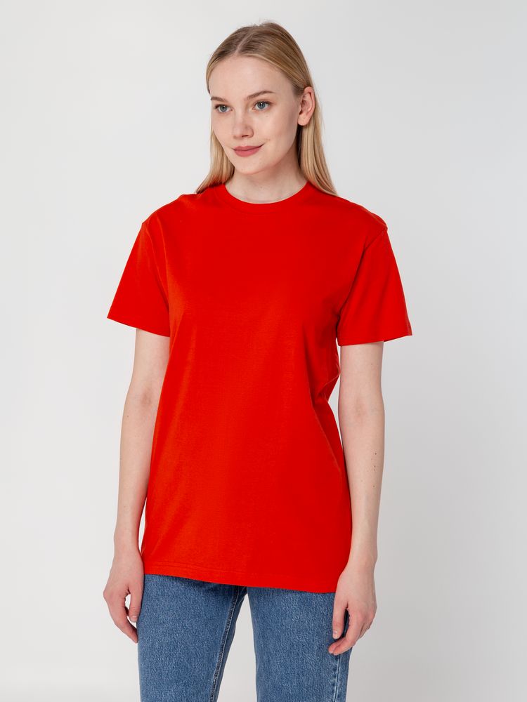Футболка унисекс T-Bolka 160, красная — изображение 9