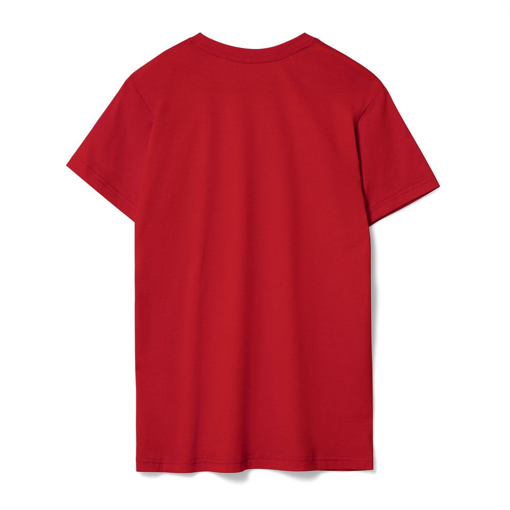 Футболка унисекс T-Bolka 160, темно-красная — изображение 3