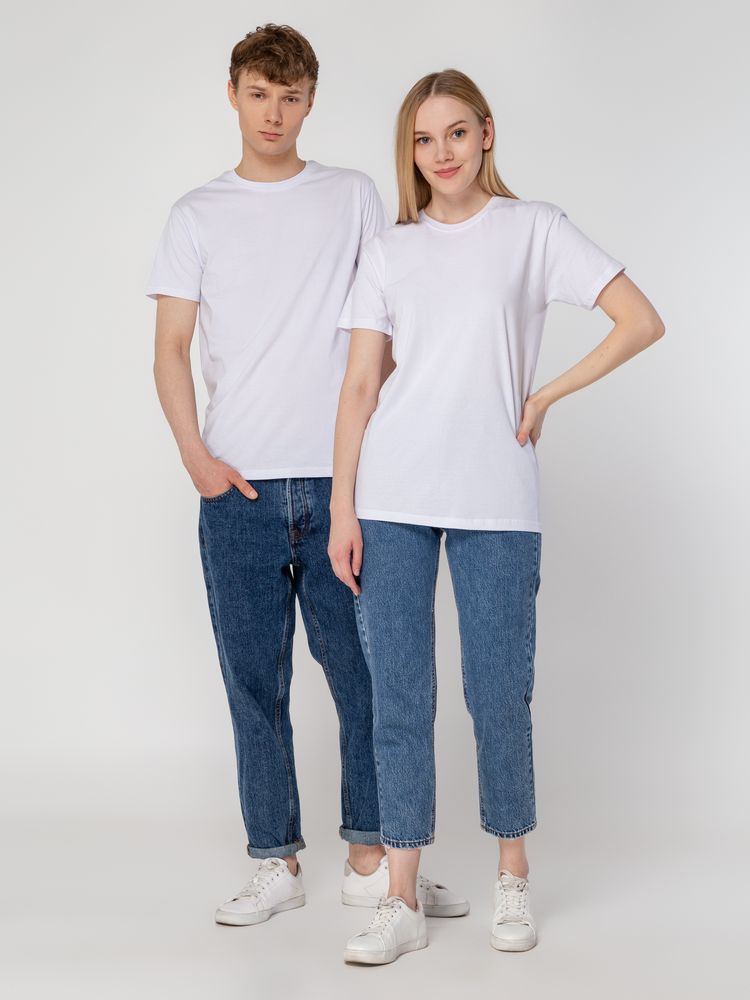 Футболка унисекс T-Bolka 160, белая — изображение 13