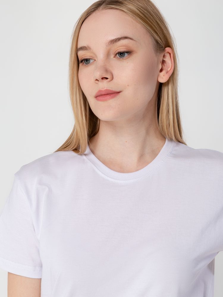 Футболка унисекс T-Bolka 160, белая — изображение 12