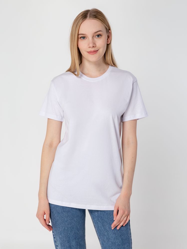 Футболка унисекс T-Bolka 160, белая — изображение 10