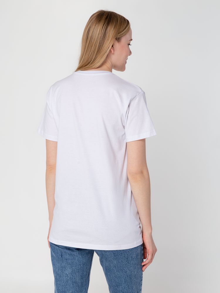 Футболка унисекс T-Bolka 160, белая — изображение 11