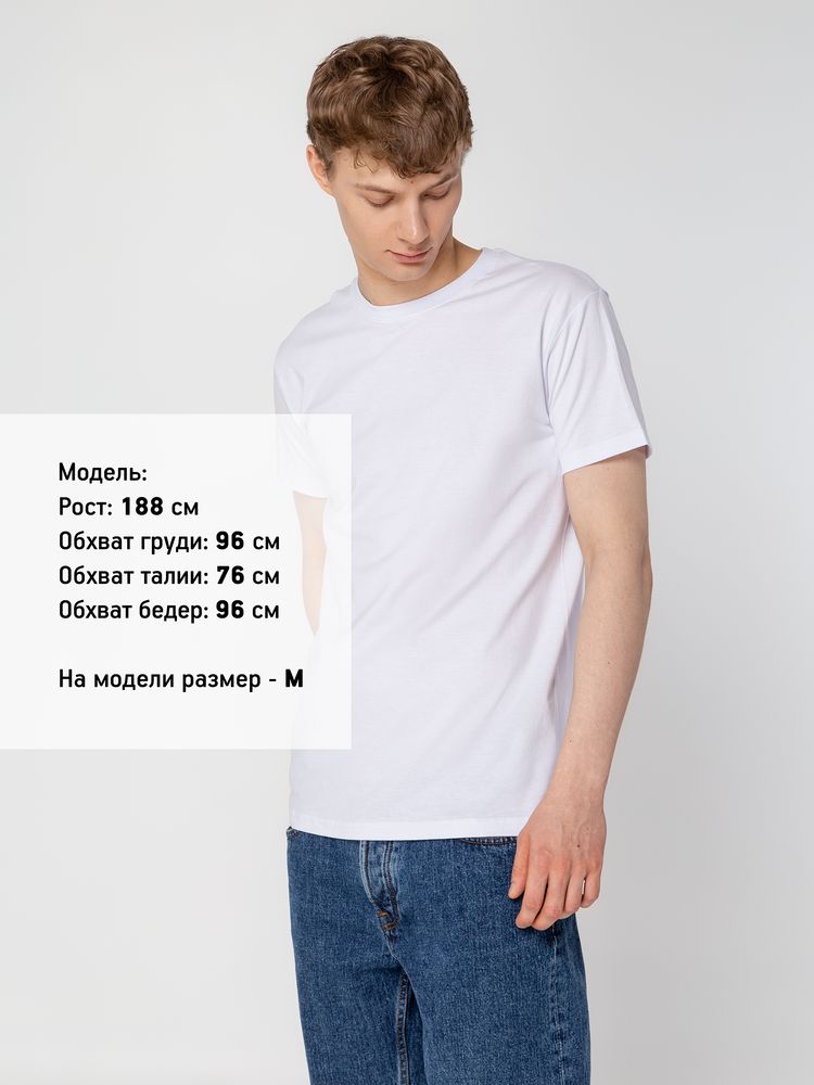 Футболка унисекс T-Bolka 160, белая — изображение 5