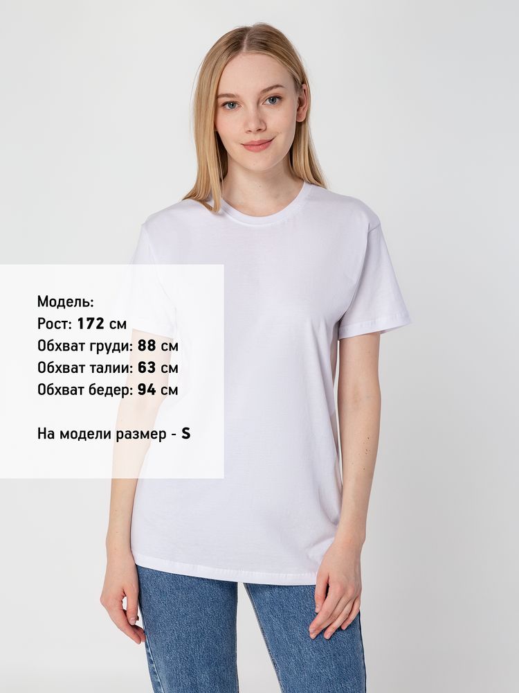Футболка унисекс T-Bolka 160, белая — изображение 9
