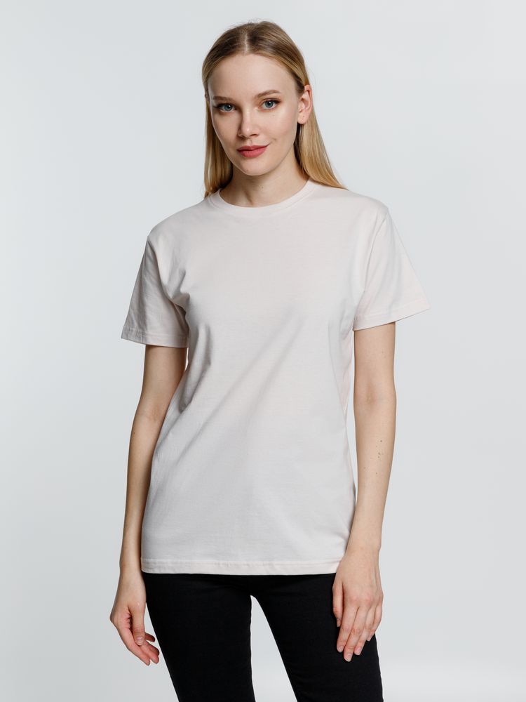 Футболка унисекс T-Bolka 160, молочно-белая — изображение 9