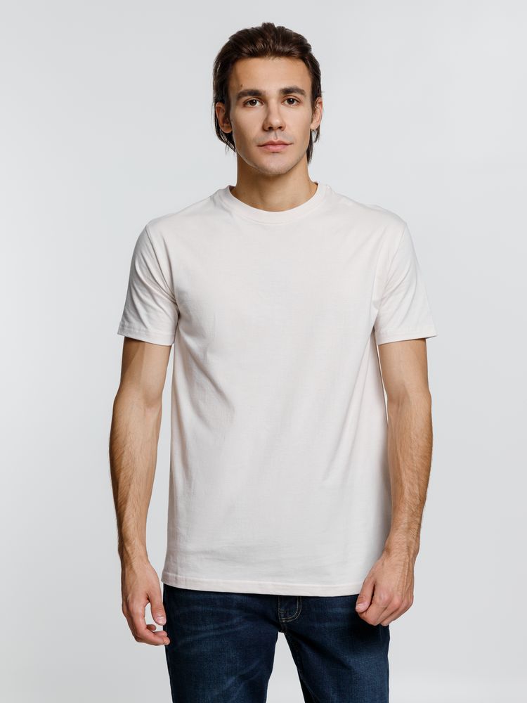 Футболка унисекс T-Bolka 160, молочно-белая — изображение 5