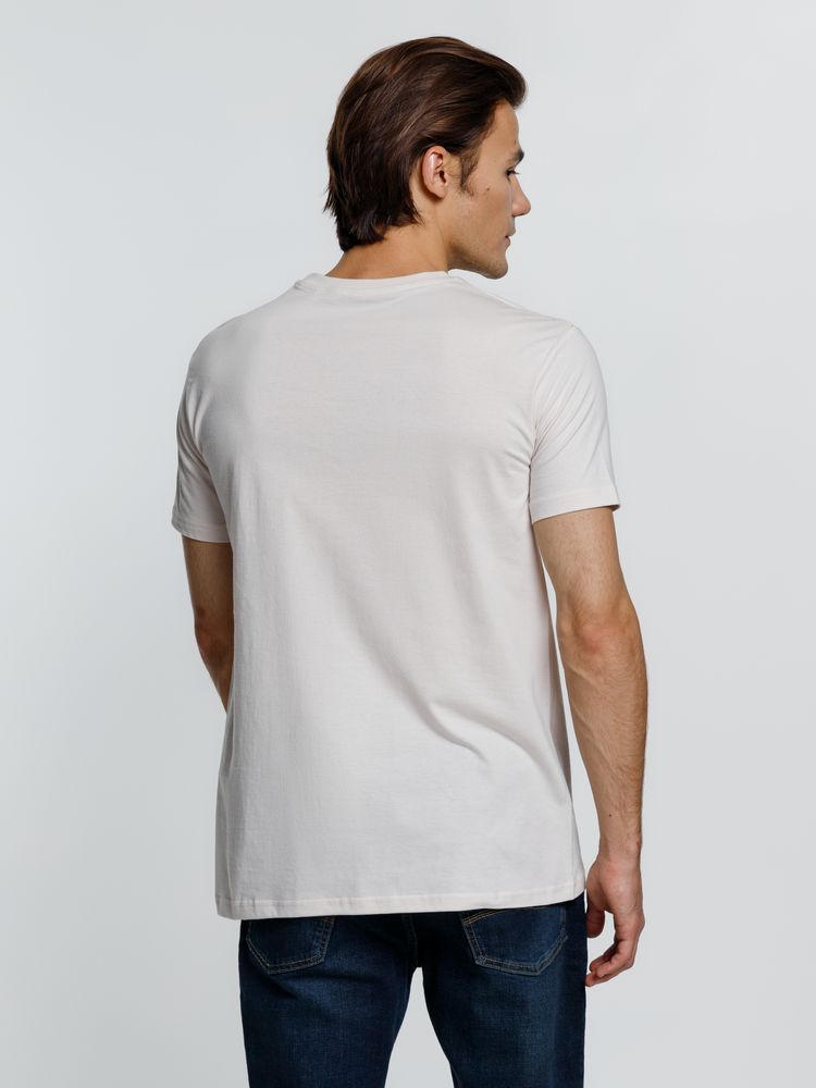 Футболка унисекс T-Bolka 160, молочно-белая — изображение 6