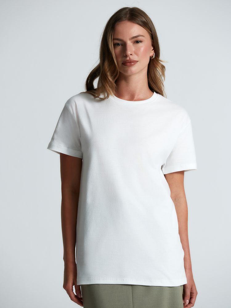 Футболка унисекс T-Bolka 160, белая (белоснежная) — изображение 6