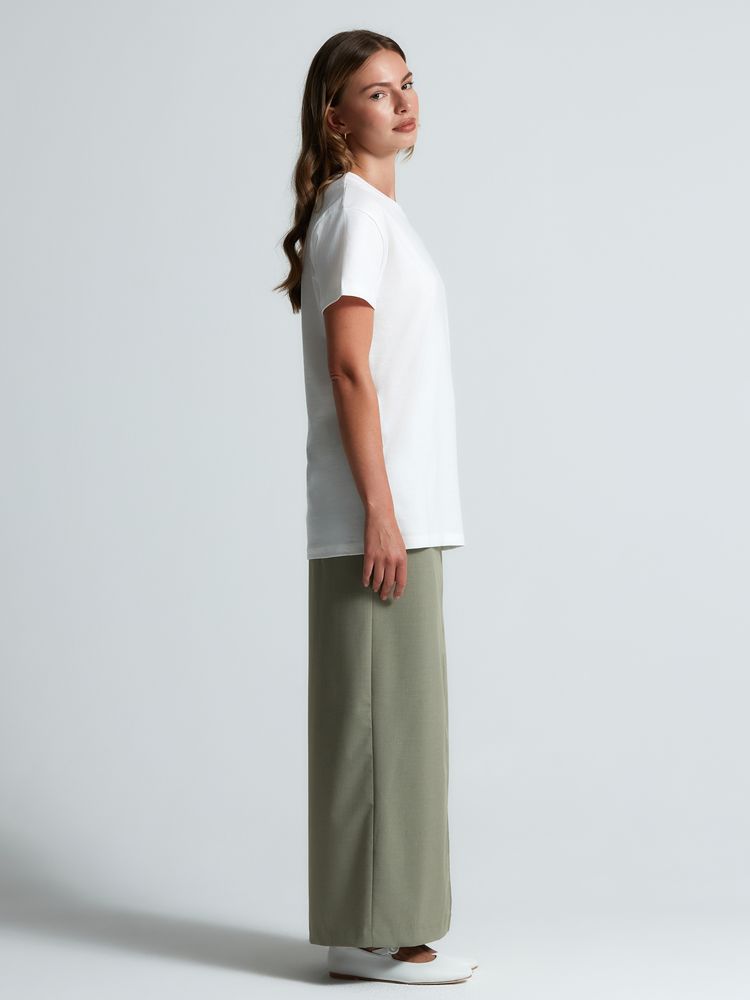 Футболка унисекс T-Bolka 160, белая (белоснежная) — изображение 7