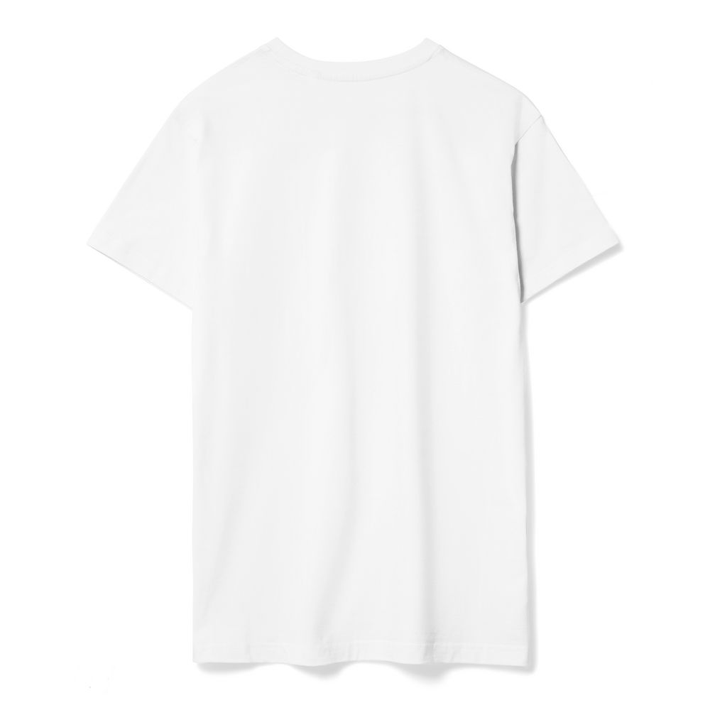 Футболка унисекс T-Bolka 160, белая (белоснежная) — изображение 3