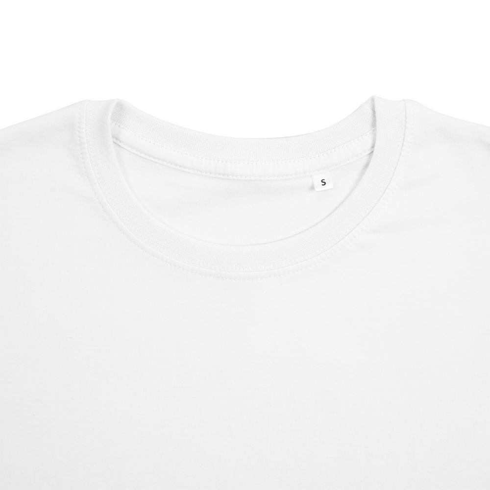 Футболка унисекс T-Bolka 160, белая (белоснежная) — изображение 4