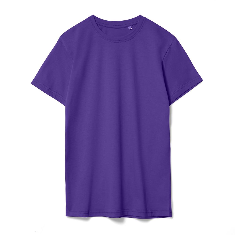 Футболка унисекс T-Bolka 160, фиолетовая — изображение 2