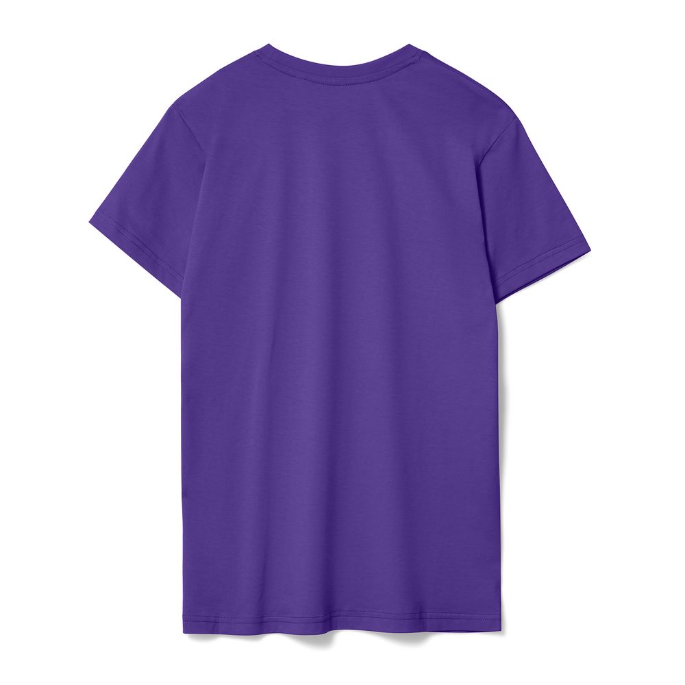 Футболка унисекс T-Bolka 160, фиолетовая — изображение 3