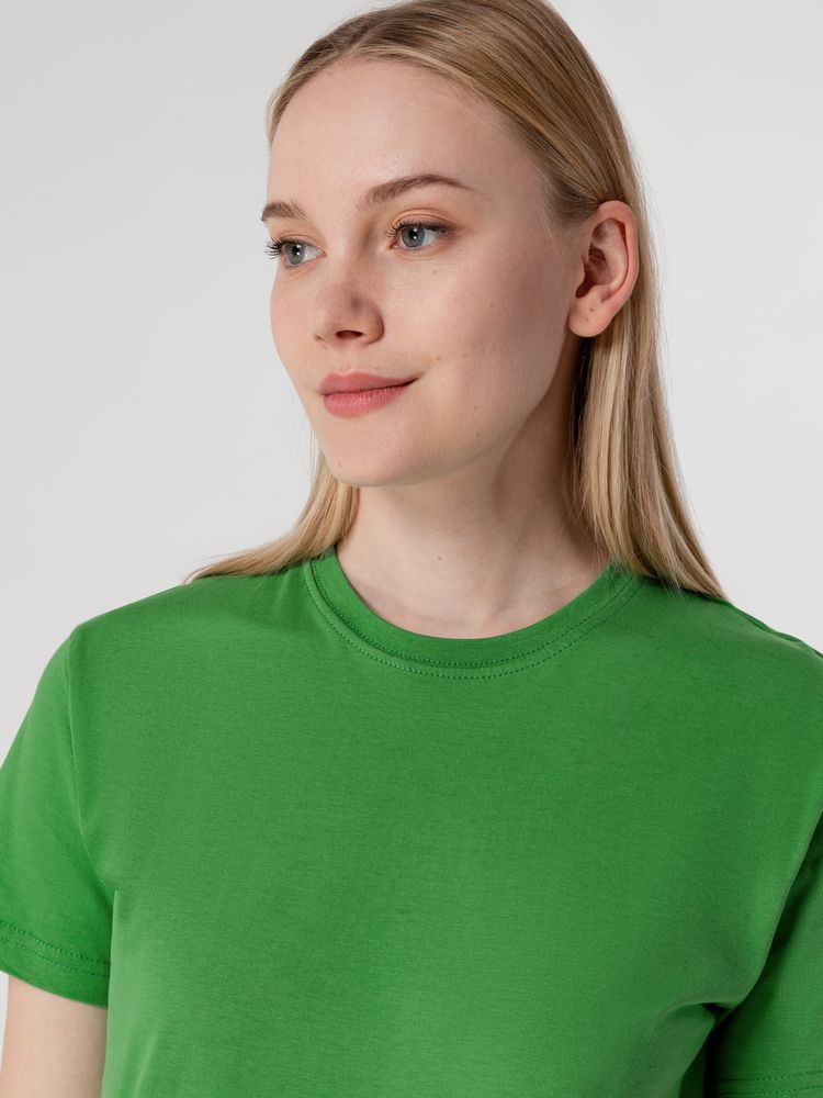 Футболка унисекс T-Bolka 160, ярко-зеленая — изображение 8