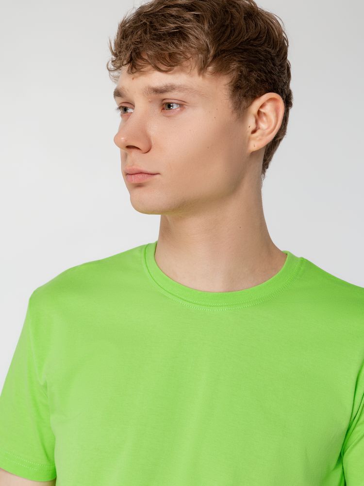 Футболка унисекс T-Bolka 160, зеленое яблоко — изображение 8