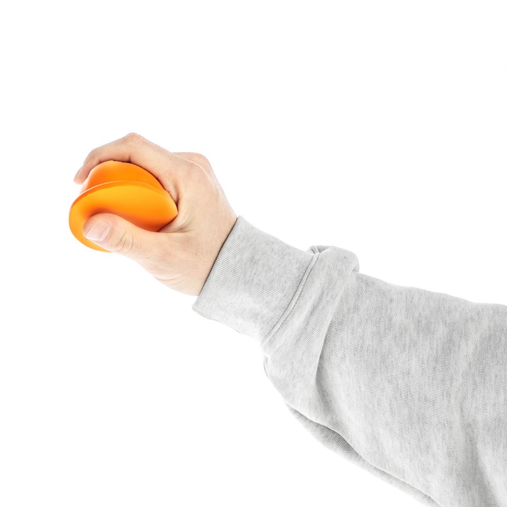 Антистресс «Каска», оранжевый — изображение 3