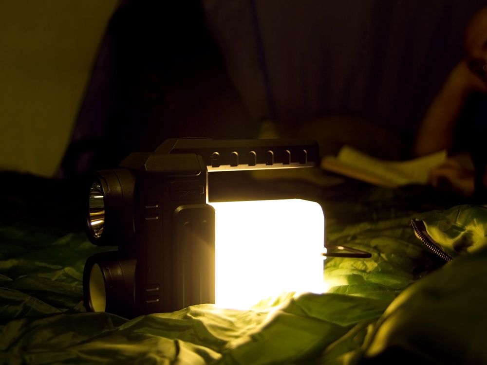 Кемпинговый фонарь-лампа аккумуляторный Yol, черный — изображение 14