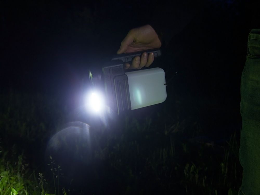 Кемпинговый фонарь-лампа аккумуляторный Yol, черный — изображение 13