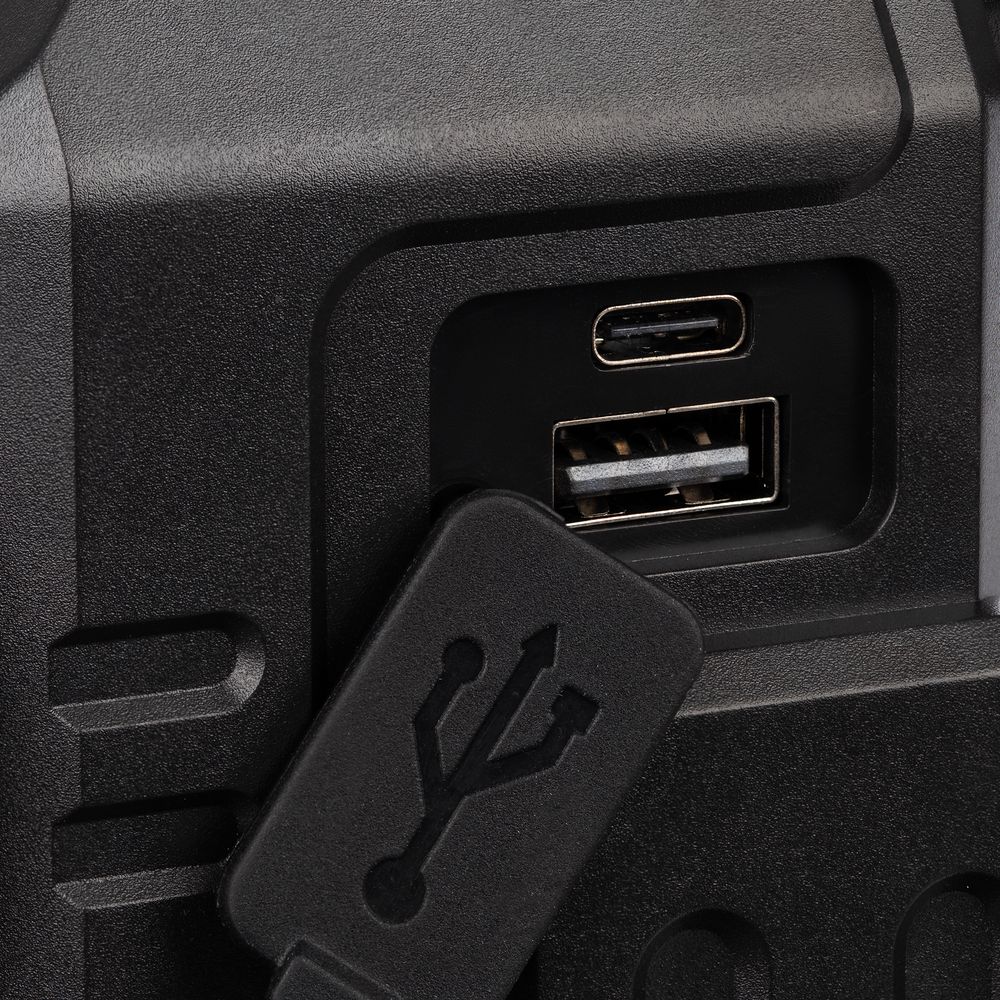 Кемпинговый фонарь-лампа аккумуляторный Yol, черный — изображение 7