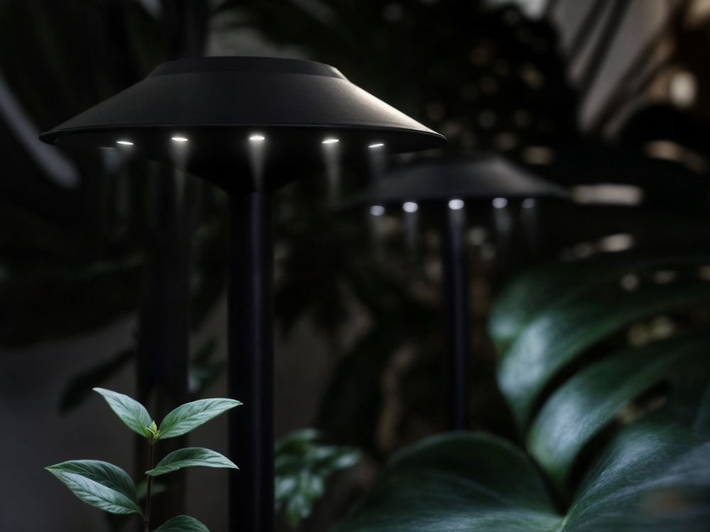 Светильник на солнечной батарее Ufology, темно-серый (графит) — изображение 8